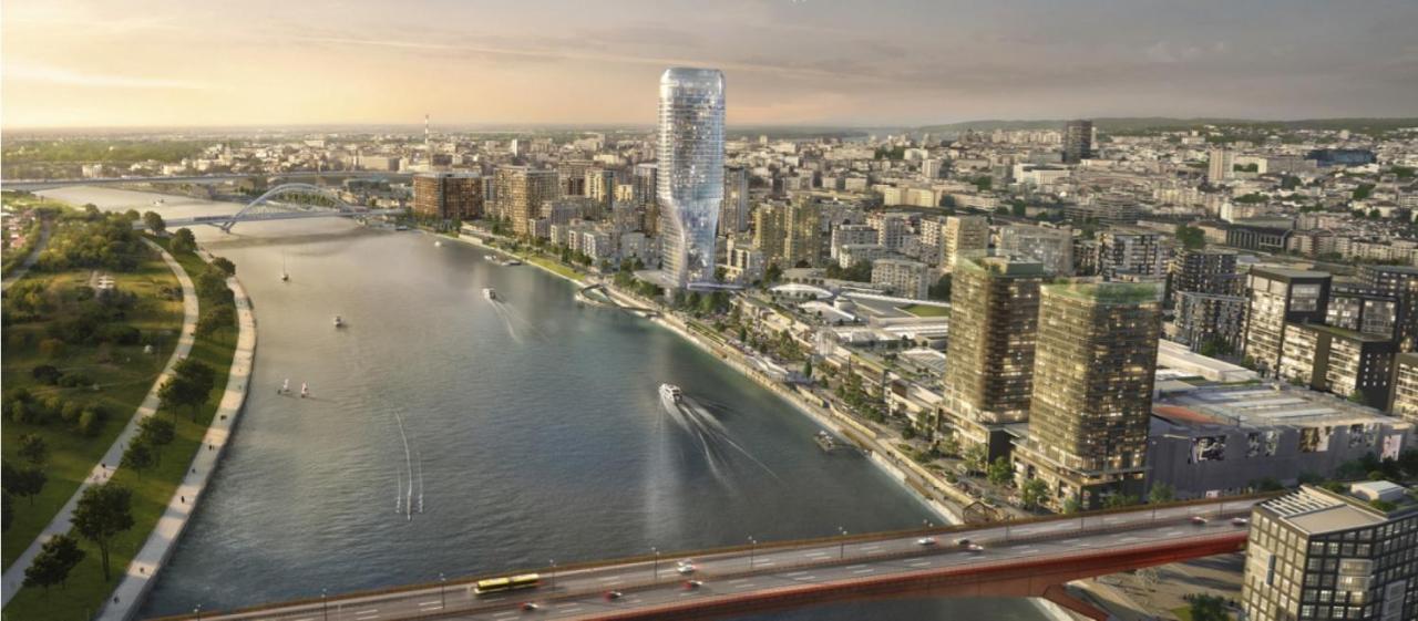 Belgrade Waterfront Apartments - Arcadia Bagian luar foto